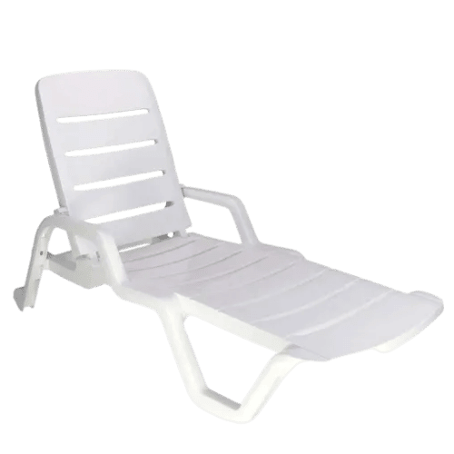 Espregui�adeira em polipropileno 4 posi��es branca - Leblon