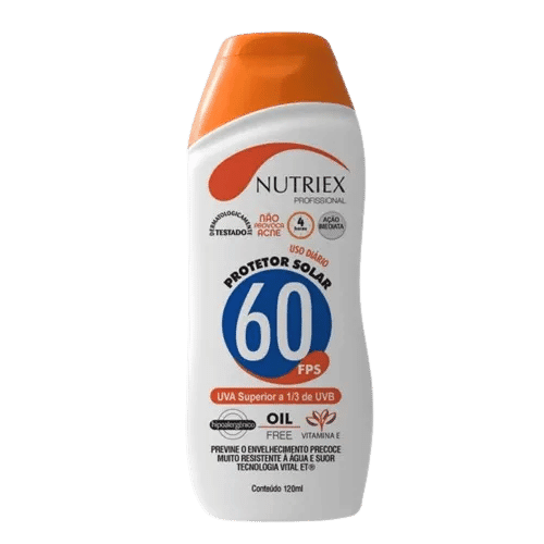 Protetor solar 120 ml FPS 60