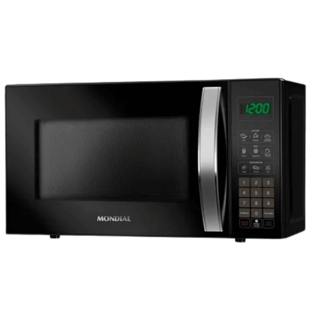 Micro-ondas 21 litros 1200W 10 n�veis de pot�ncia - Preto MO-01-21-B