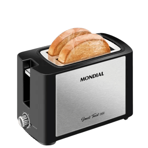 Torradeira p�es 800 watts Smart Toast Inox