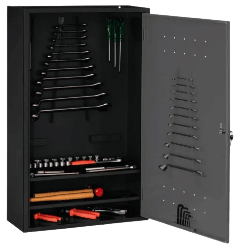 Arm�rio de parede para ferramentas com 2 prateleira - 90009