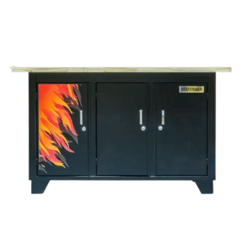 Bancada fechada com 3 portas FIRE - RLL-203