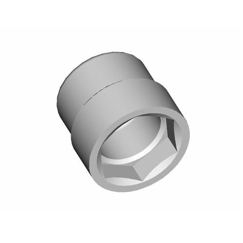 Chave sextavada com encaixe de 3/4