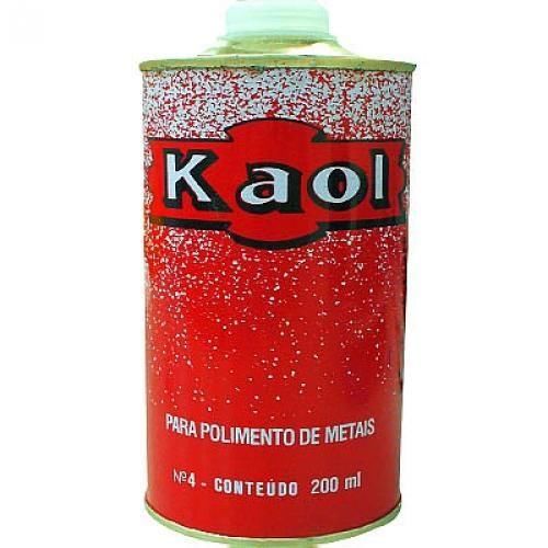 Polidor para metais Kaol 200 ml - 19838 Polidor para metais Kaol 200 ml - 19838