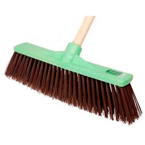 Vassoura tipo gari reforçada cepa plastica 40 cm Vassoura tipo gari reforçada cepa plastica 40 cm