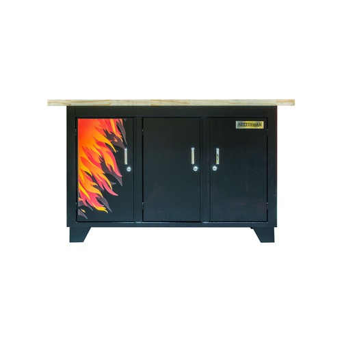 Bancada fechada com 3 portas FIRE - RLL-203