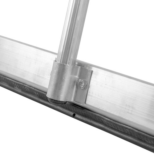 Rodo de alum�nio 40 cm com cabo de alum�nio extens�o 1,24 m 