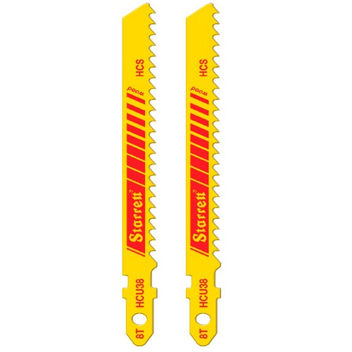 Lmina para serra tico tico 100 mm 8 dentes com 2 peas - HCU38-2