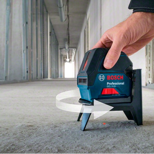 Nível a laser com 2 linhas e 2 pontos de prumo - GCL 2-15 Nível a laser com 2 linhas e 2 pontos de prumo - GCL 2-15