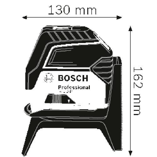 Nível a laser com 2 linhas e 2 pontos de prumo - GCL 2-15 Nível a laser com 2 linhas e 2 pontos de prumo - GCL 2-15