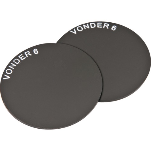 Lente redonda 50 mm verde - TON-6