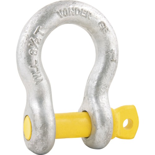 Manilha curva para cabo de a�o 1.1/2