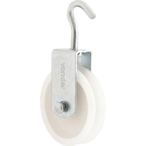 Roldana plstica 6 cm com gancho