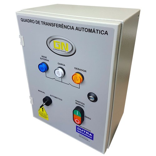 Painel ATS para gerador de energia monof�sico e trif�sico 70A