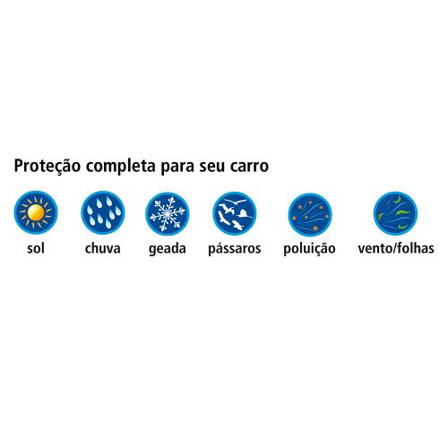 Capa de proteo impermevel para automvel tamanho P