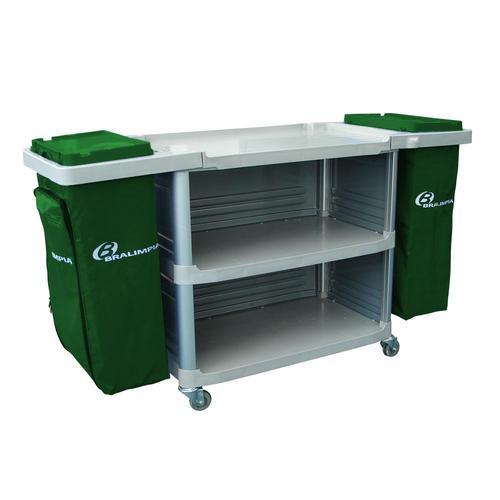 Carro funcional extra 2 bolsas com fechamento - CHVDVD Carro funcional extra 2 bolsas com fechamento - CHVDVD