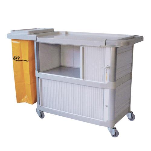 Carro funcional extra 1 bolsa com porta - CA01AM