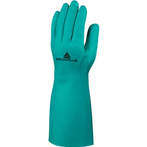 Luva de ltex nitrlica flocada 40 cm M/G - NITREX VE840