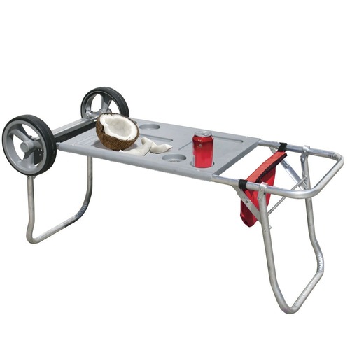 Carrinho Mesa para praia em alumínio - CAR0649 Carrinho Mesa para praia em alumínio - CAR0649