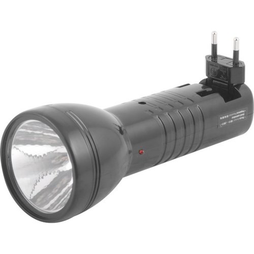 Lanterna recarreg�vel a bateria com 1 led + 6 leds -  LRV180