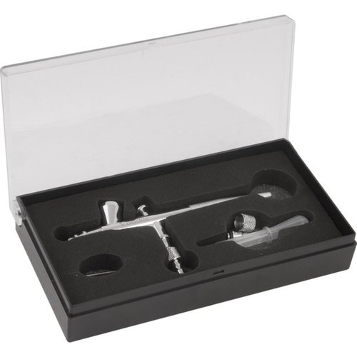 Aer�grafo com minicompressor + kit de acess�rios  110V/220V