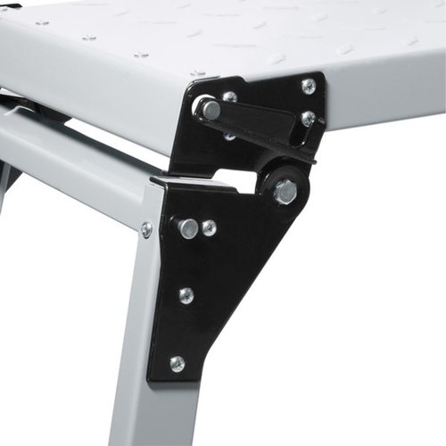 Plataforma de metal dobrável 100 x 30 cm capacidade 150 kg - 8501150000 Plataforma de metal dobrável 100 x 30 cm capacidade 150 kg - 8501150000