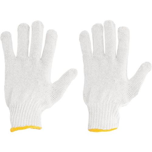 Luva de malha 3 fios branca tamanho 10 - LMV 3