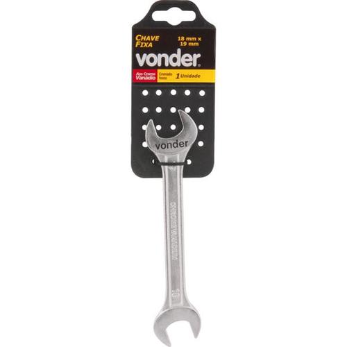 Chave fixa 18 x 19 mm ao cromo vandio