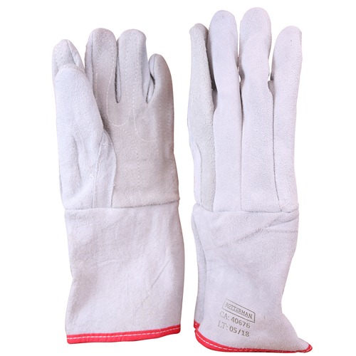 Luva de raspa com reforo 15 cm - RLL-LR15