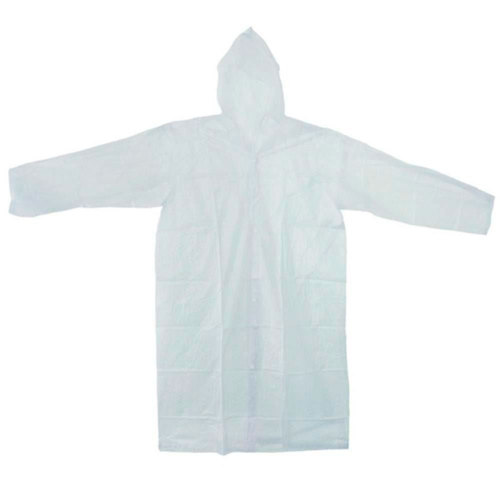 Kit 10 Capas de chuva descart�veis transparentes 