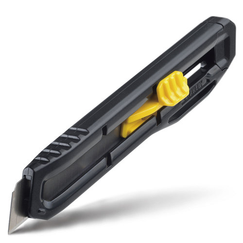 Estilete largo 18 mm com trava automática Estilete largo 18 mm com trava automática