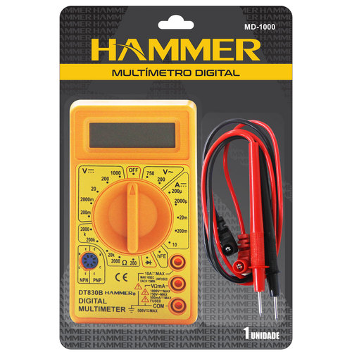 Mult�metro digital port�til - GYMD1000