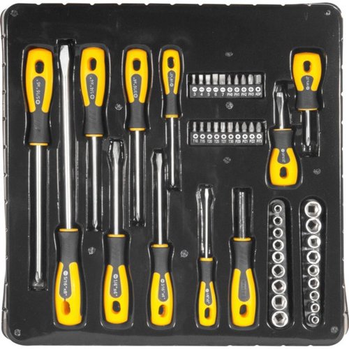 Jogo de ferramentas manuais com 49 peças Jogo de ferramentas manuais com 49 peças