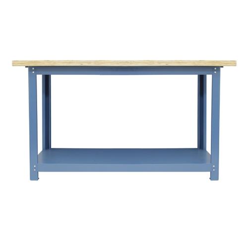 Bancada desmontvel tampo compensado pinus 1500 x 600 x 40 mm tampo inferior chapa