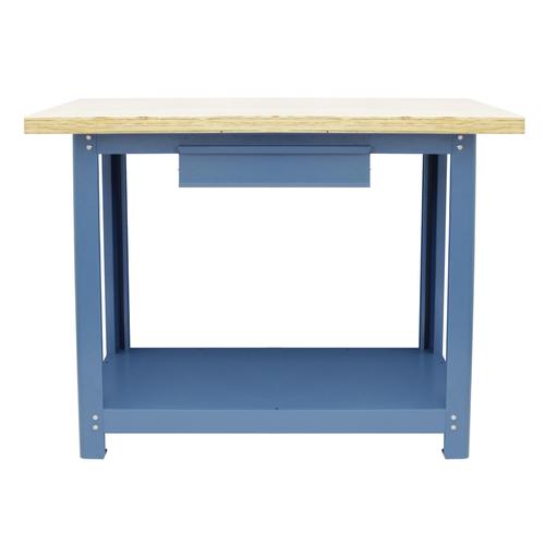 Bancada desmont�vel tampo compensado pinus 1100 x 600 x 40 mm c/ 1gaveta - NB-9