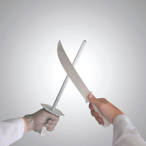 Chaira em ao haste estriada 12