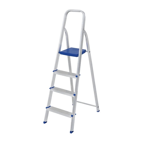 Escada de alumnio 4 degraus modelo residencial - 5102
