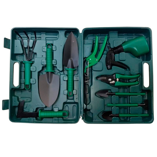 Jogo de ferramentas para jardinagem com 10 peças Jogo de ferramentas para jardinagem com 10 peças