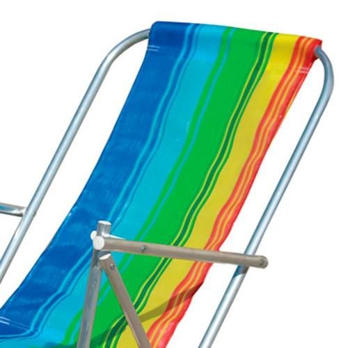 Kit 2 Cadeira de praia dobrvel em 2 posies - CAD0041