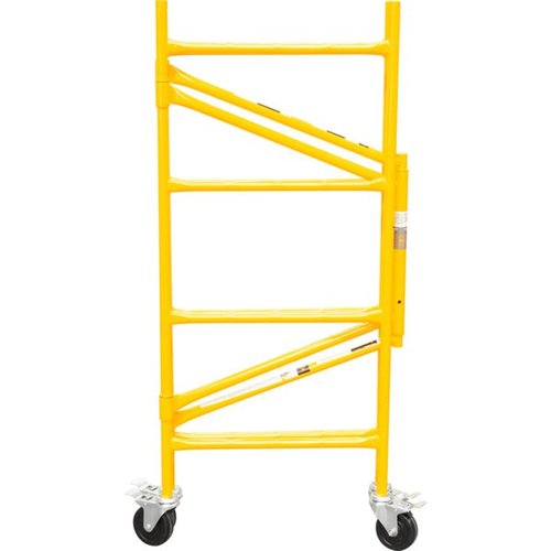 Andaime dobrável portátil com 4 rodízios Andaime dobrável portátil com 4 rodízios