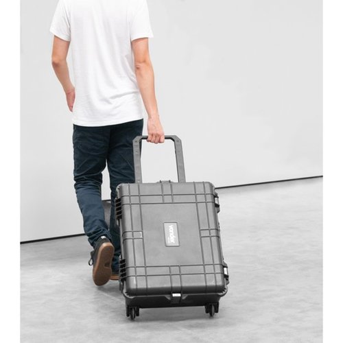 Maleta anti-impacto 61 x 25 x 49 cm com rodas - MAI620