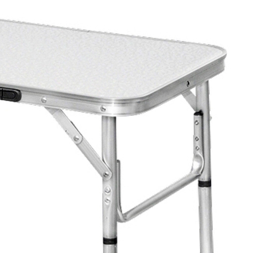 Mesa de alum�nio dobr�vel com tampo de mdf 60 x 45 x 25/59cm - 695828