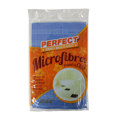 Pano multiuso em microfibra para chão 50 x 60 cm Pano multiuso em microfibra para chão 50 x 60 cm