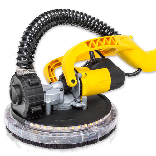 Lixadeira de parede e teto com luz led 225 mm 750 watts 220V Lixadeira de parede e teto com luz led 225 mm 750 watts 220V