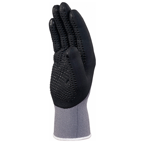 Luva poliamida spandex com banho 3/4 nitrílico/PU pigmentada G Luva poliamida spandex com banho 3/4 nitrílico/PU pigmentada G