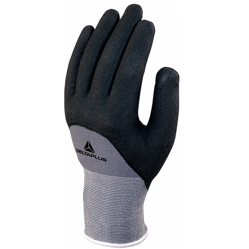 Luva poliamida spandex com banho 3/4 nitrílico/PU pigmentada G Luva poliamida spandex com banho 3/4 nitrílico/PU pigmentada G