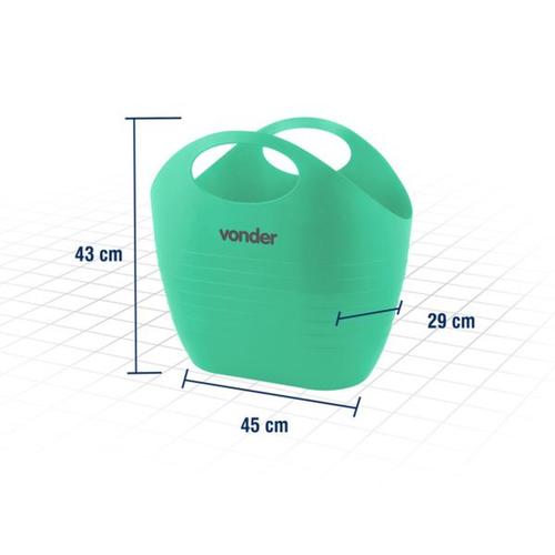 Bolsa plstica multiuso 20 litros verde
