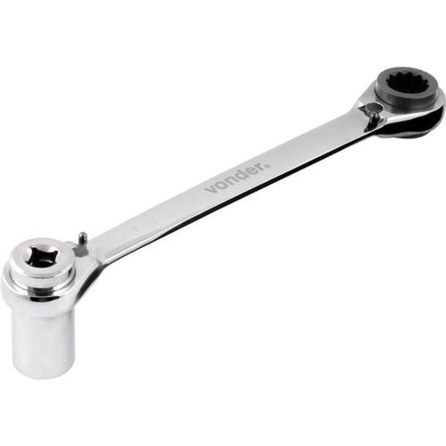 Chave estrela com soquete universal 8 a 19 mm