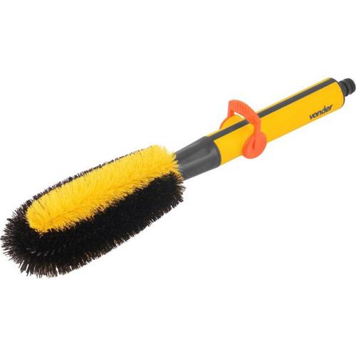 Jogo para limpeza geral com 2 escovas 1 esguicho e conector 1/2
