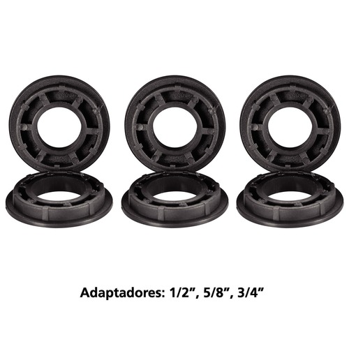 Escova de aço circular ondulada 6 x 1/2 Escova de aço circular ondulada 6 x 1/2